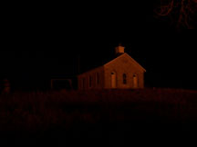 fire across from the school