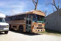 Guided prairie bus tours during the summer season.