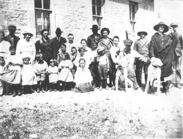 1916 school picnic