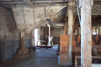 barn and original grain bin
