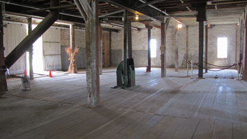 barn with close up of flooring