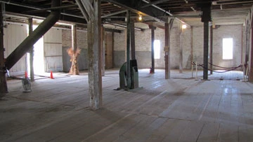 barn with close up of flooring