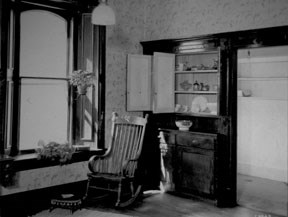 dining room and pantry area
