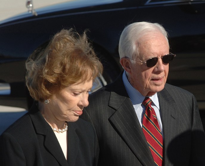President Jimmy Carter and Rosalyn Carter