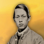 image of Asian American from Civil War era image of Asian American from Civil War era
