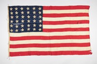 36 star Civil War American Flag