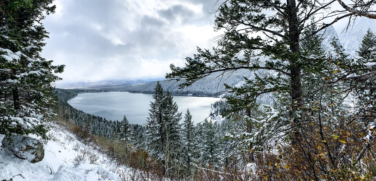 Phelps Lake in Winter