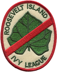 Roosevelt Island Ivy League patch
