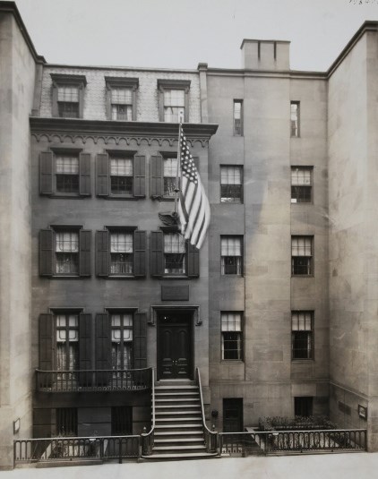Theodore Roosevelt Birthplace upon its completion in 1923.