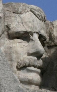 Theodore Roosevelt on Mount Rushmore