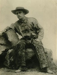 TR in western attire