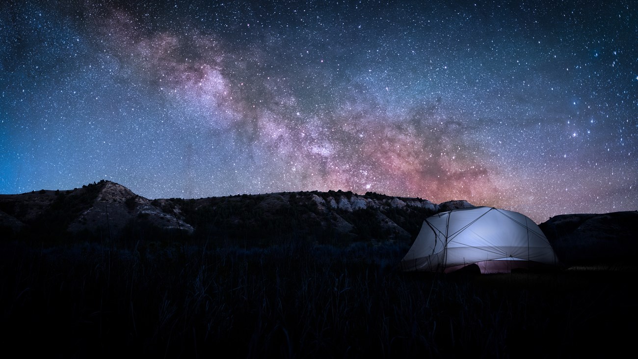 Camping Under the Milkyway
