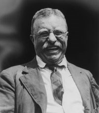 Theodore Roosevelt's iconic smile