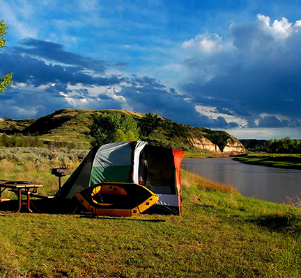 Camping - Theodore Roosevelt National Park (U.S. National Park Service)