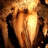 The Great Heart of Timpanogos cave stalactite The Great Heart of Timpanogos cave stalactite