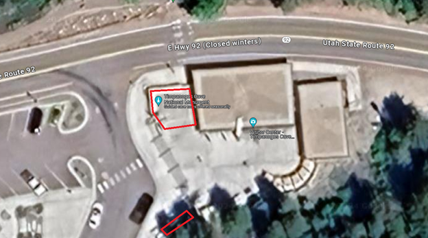 First Ammendment Demonstration Area for Timpanogos Cave