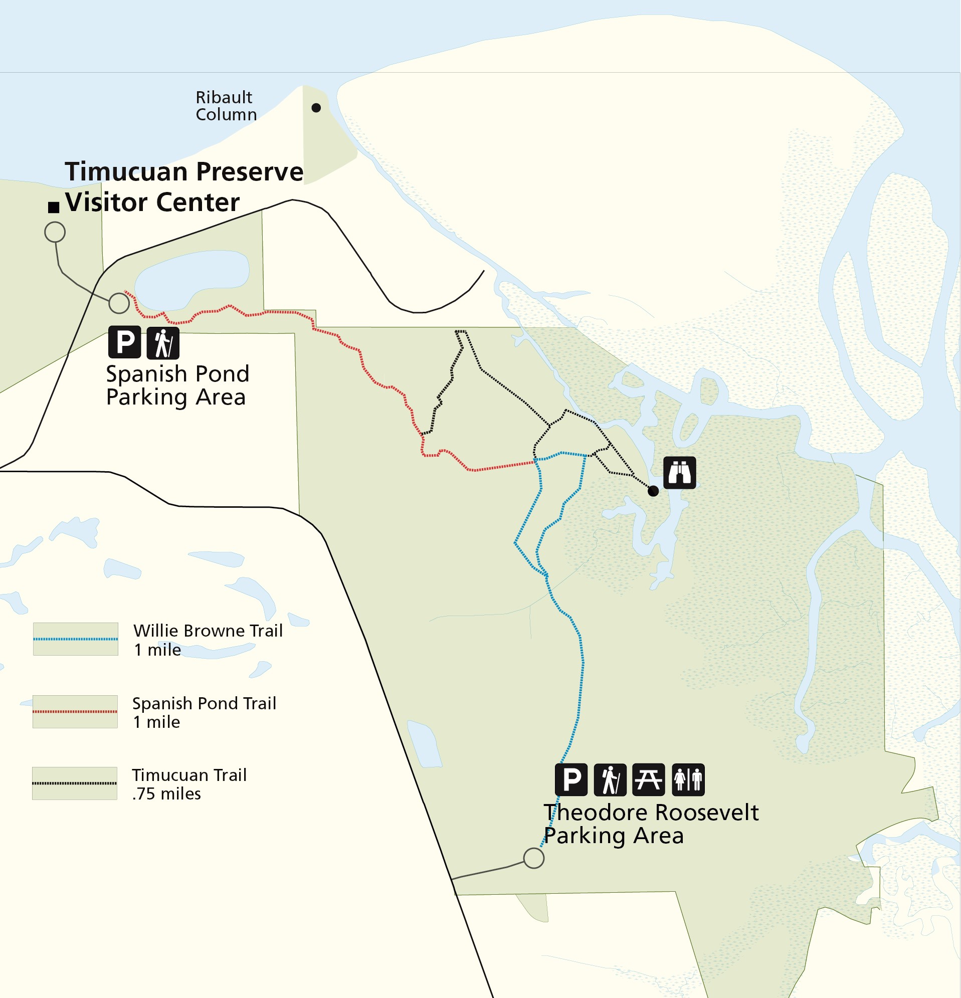 Theodore Roosevelt Area - Timucuan Ecological &amp; Historic Preserve 
