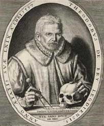 Flemish engraver Thedore de Bry Flemish engraver Thedore de Bry