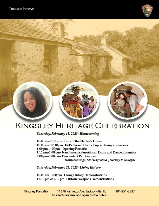 2023 KHC DRAFT flyer for the event with the schedule and images of the cabins and past event performances