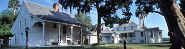 Plantation house at Kingsley Plantation