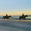 Horseback riding on the beach at Amelia Island State Park