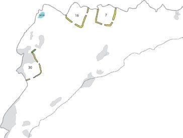 Image depicting construction sequence 1 of upper cliff dwelling.