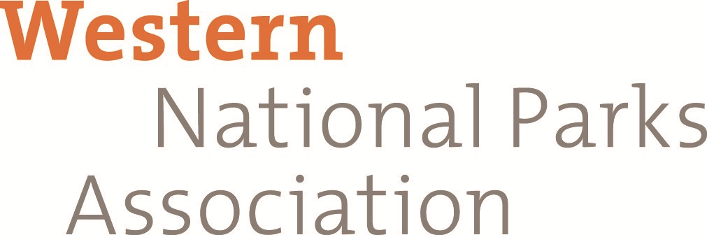 Logo in grey and orange reads; Western National Parks Association