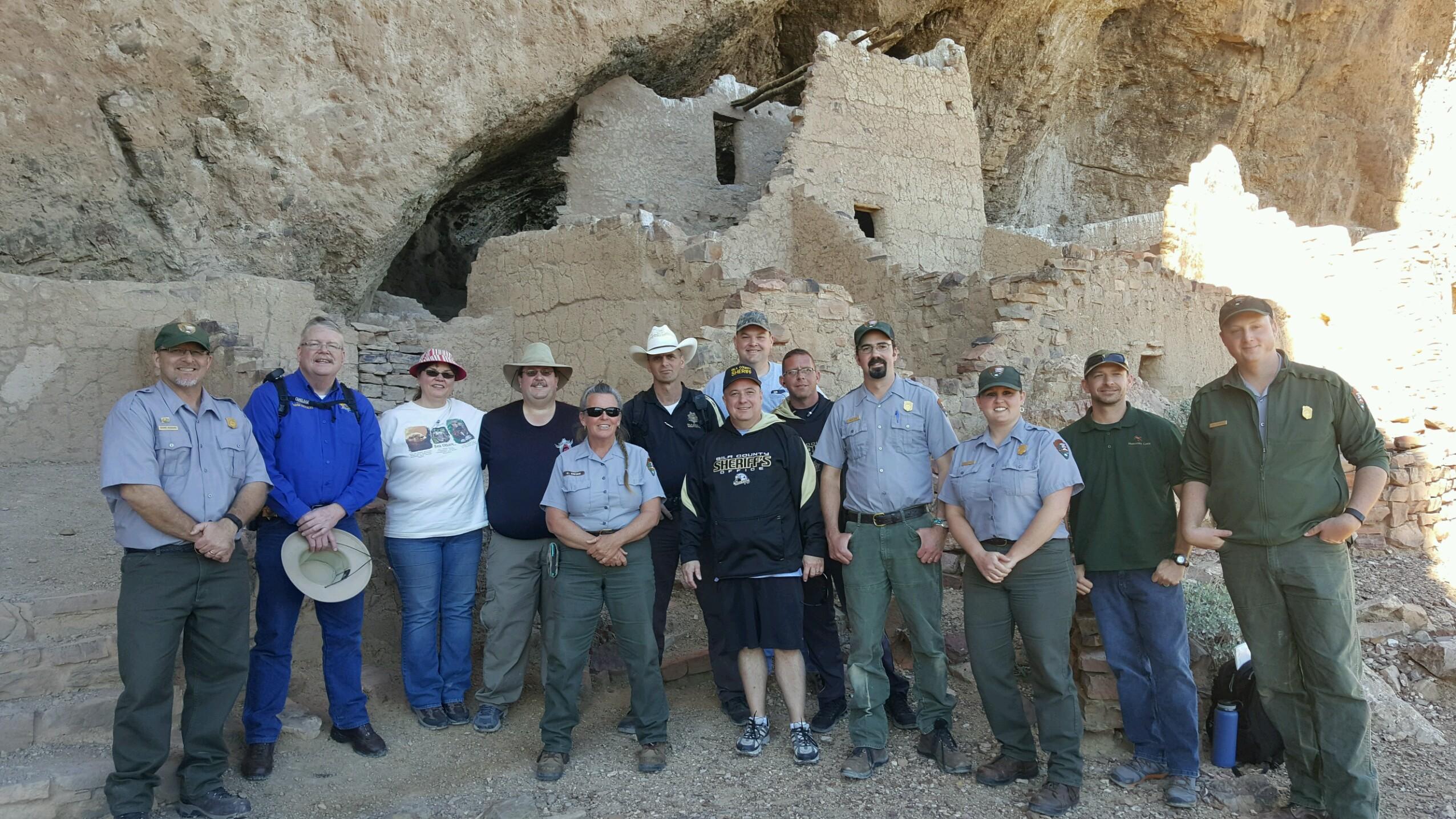 Gila County Sheriff's Department & Tonto staff