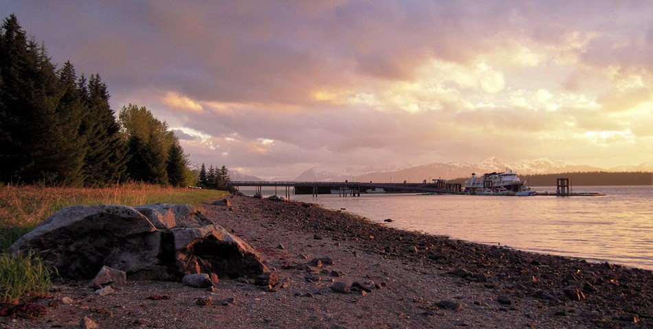 sun sets on bartlett cove sun sets on bartlett cove