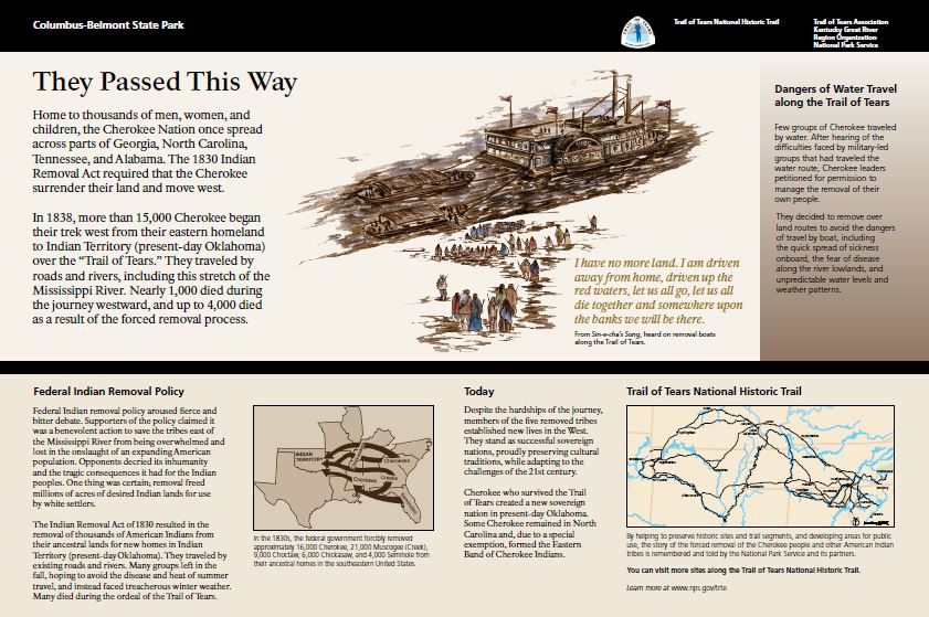 Columbus Belmont State Park Kentucky Waysides (U.S. National Park 