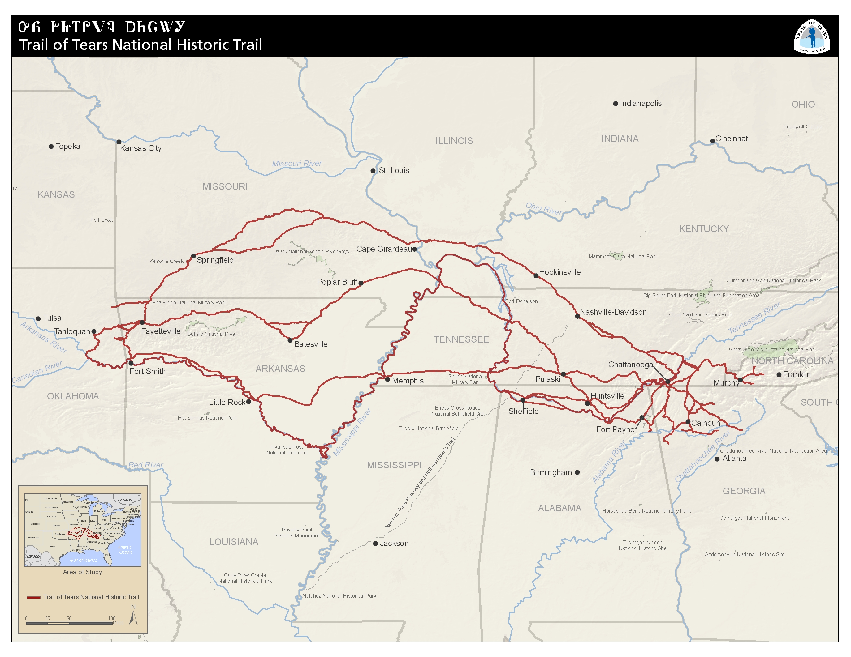 Trail of Tears, Facts, Map, & Significance