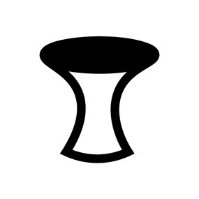 icon of baptismal font