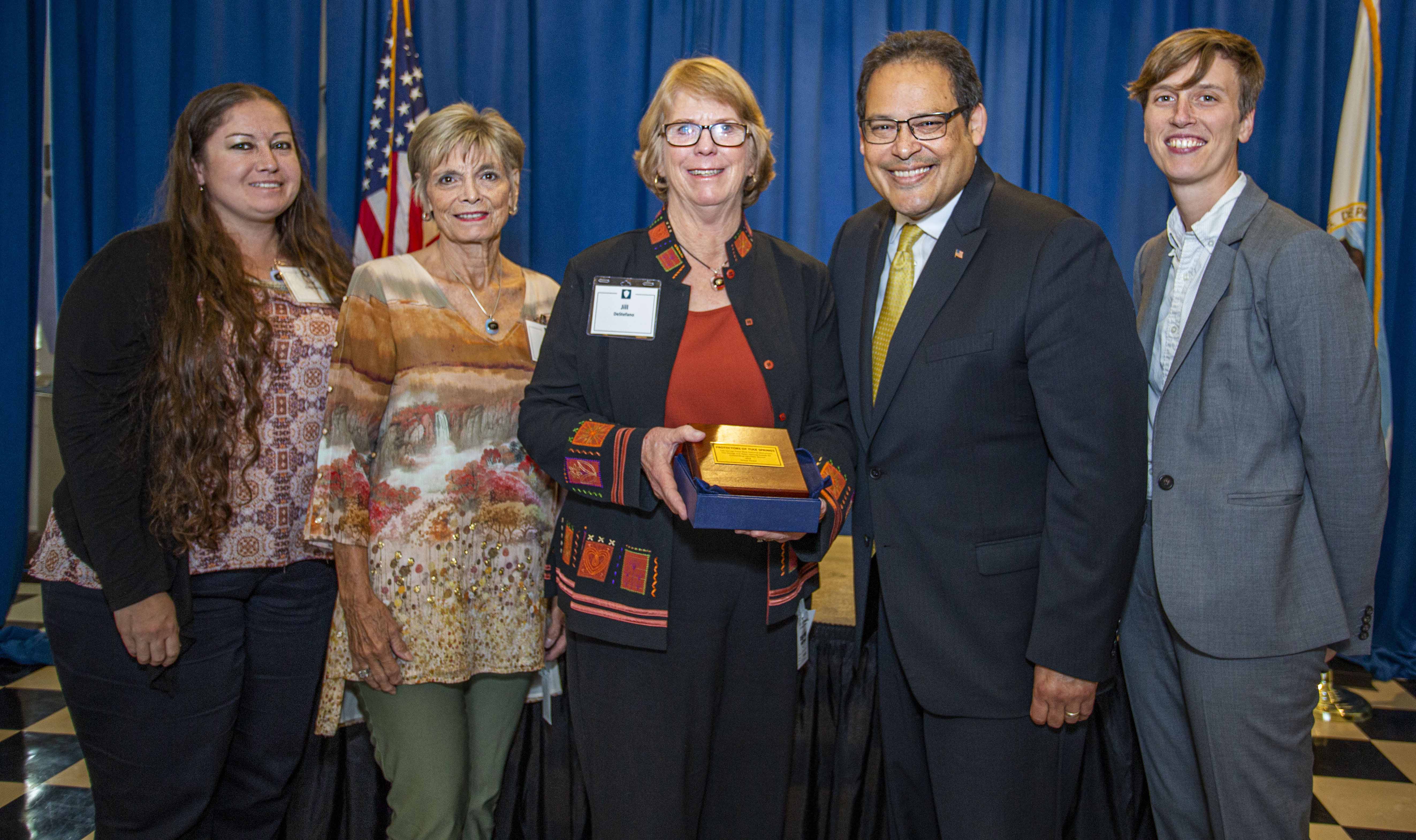 Protectors of Tule Springs accepts Hartzog Award