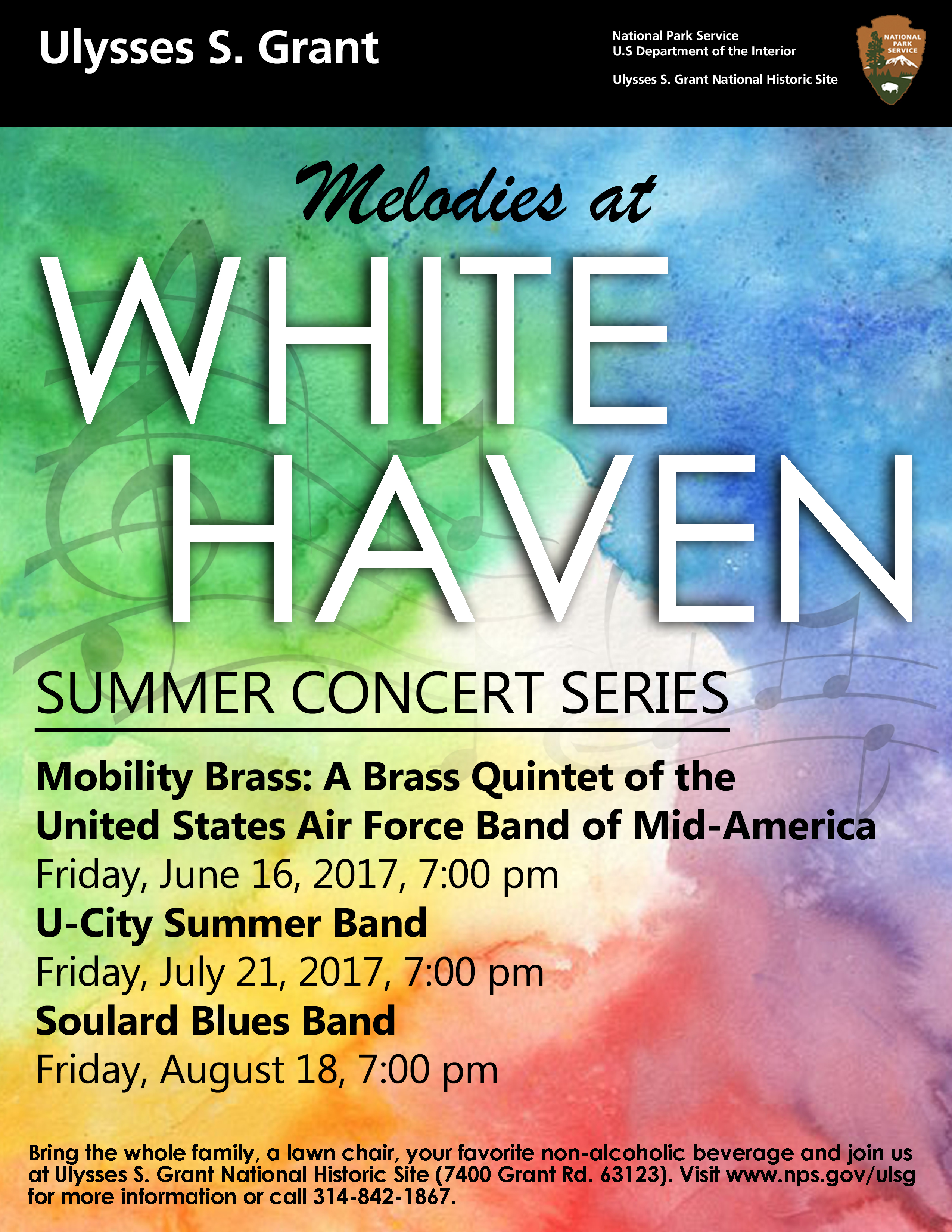melodies at white haven free summer concert series summer concert flyer