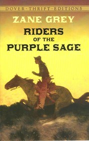 "Riders of the Purple Sage" is just one of many books written by Zane Grey sold at the Zane Grey Museum. "Riders of the Purple Sage" is just one of many books written by Zane Grey sold at the Zane Grey Museum.