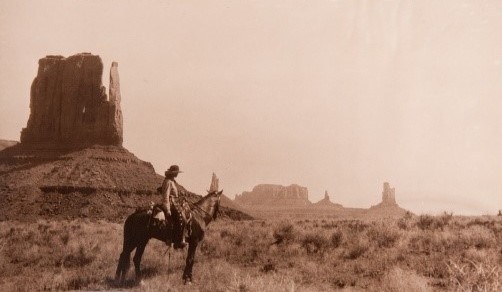 Zane Grey in Monument Valley.