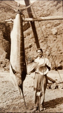 Zane Grey with World Record Tuna