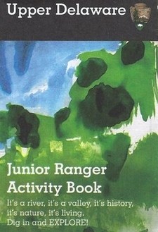Cover of Upper Delaware's Junior Ranger book.