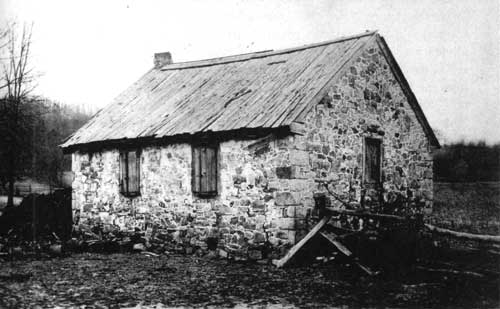 Schoolhouse. The second building to be acquired by the park commission