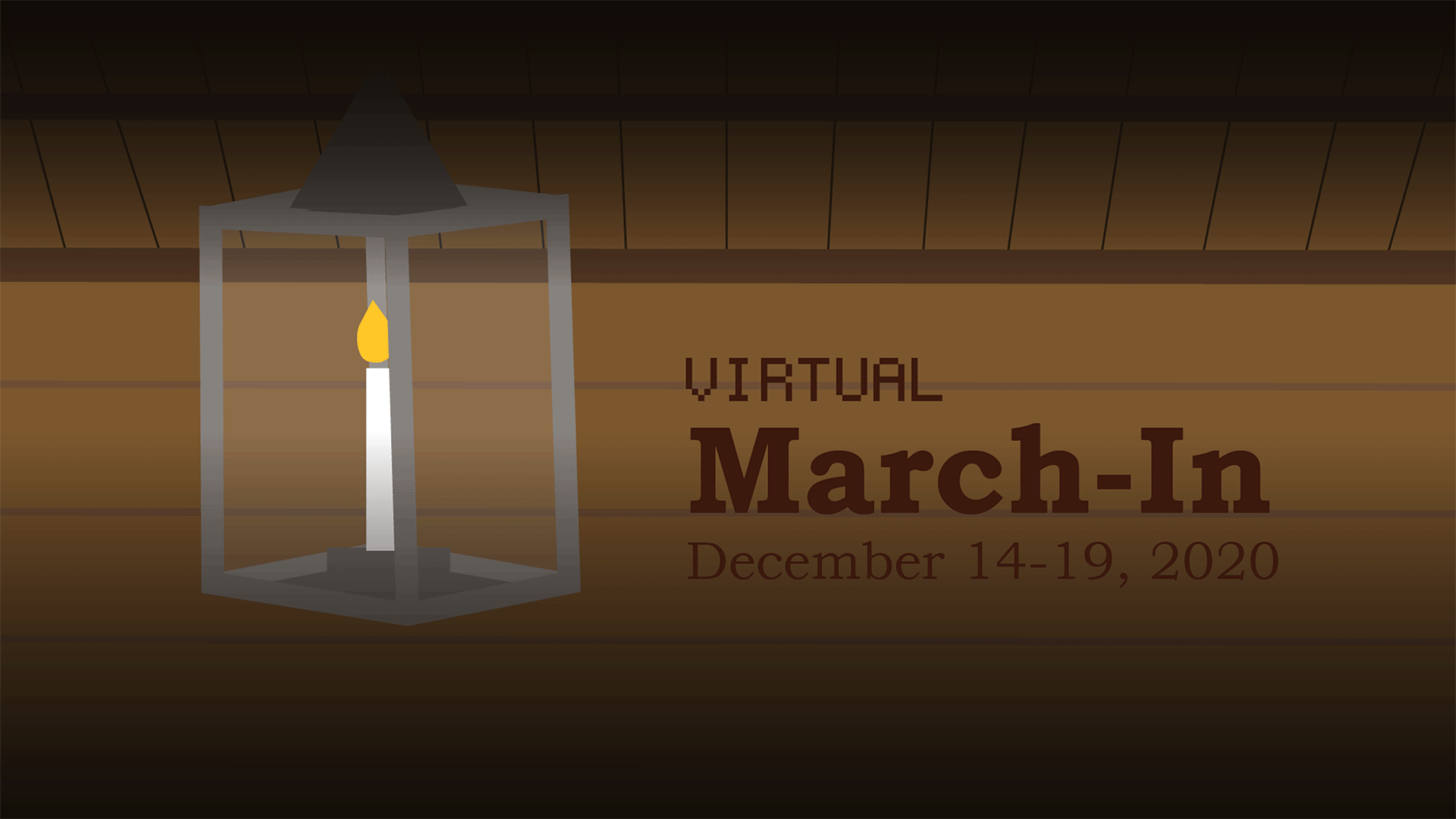 animation, illustration, a flickering lantern, Virtual March-In