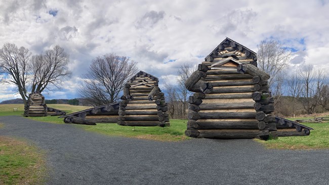 photoshopped image of log Hutts in the shape of Hutts from Star Wars