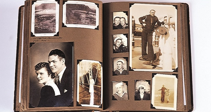 Photograph album of Paxton Turner Carter.  Born 1912, he was killed in action aboard the USS Arizona on December 7, 1941.