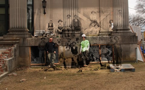 Mansion Construction, then and now Mansion Construction, then and now