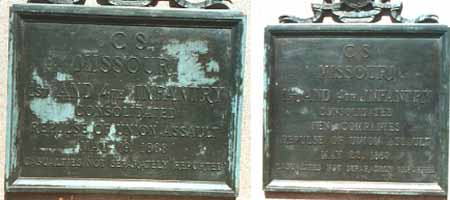 1st/4th Consolidated Missouri Infantry Assault Markers