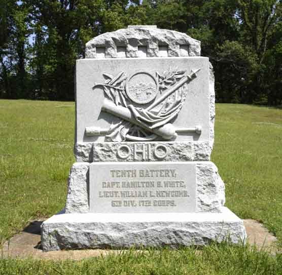 10th Ohio Battery Monument