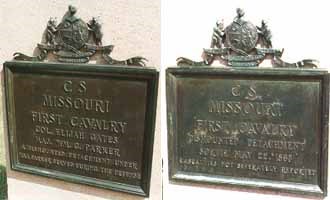 1st Missouri Cavalry [Dismounted] Regimental Monuments