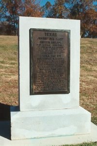 Texas unit marker Texas unit marker