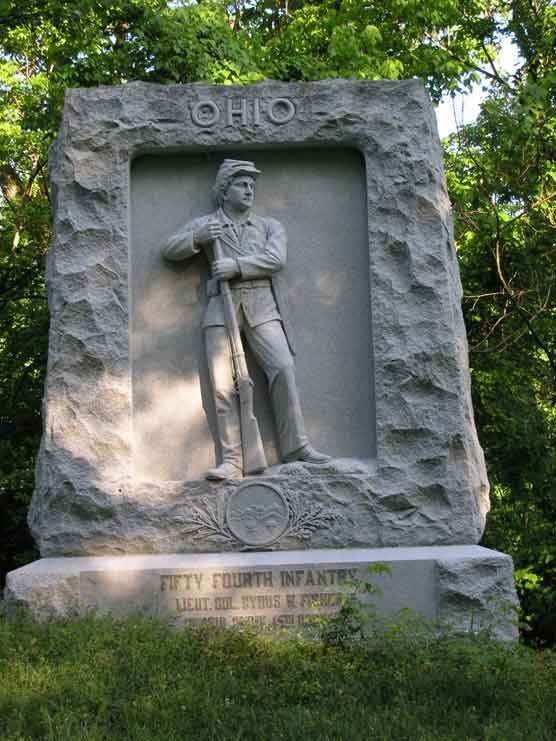54th Ohio Infantry Regimental Monument