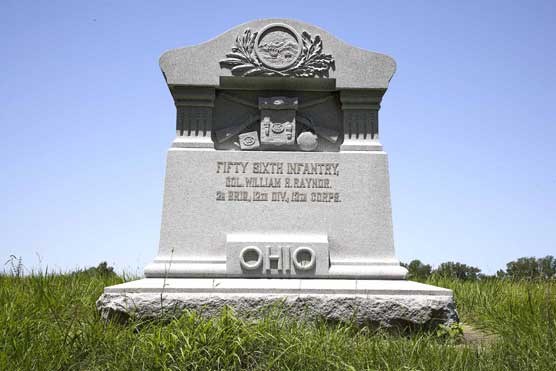 56th Ohio Infantry Regimental Monument