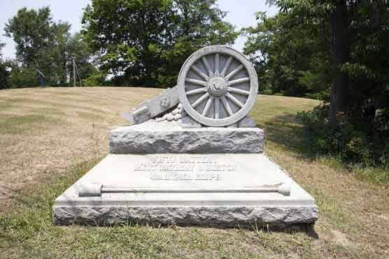 5th Battery Ohio Light Artillery Regimental Monument